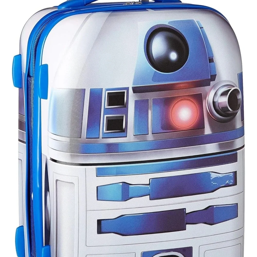 Star Wars Hardside Luggage with Spinner Wheels, R2D2, Carry-On 21-Inch